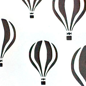Stencil Balões